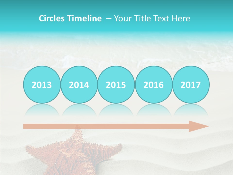 Turquoise Marine Outdoor PowerPoint Template