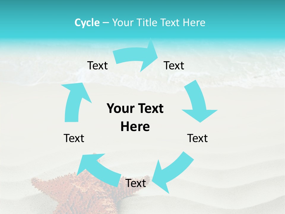 Turquoise Marine Outdoor PowerPoint Template