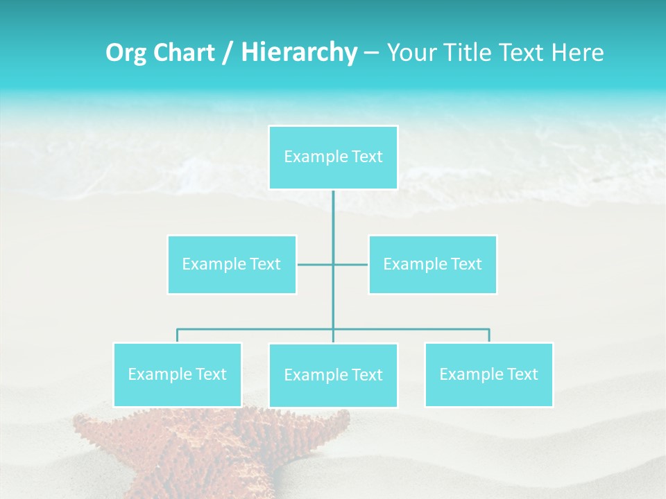 Turquoise Marine Outdoor PowerPoint Template