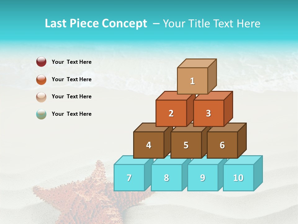 Turquoise Marine Outdoor PowerPoint Template