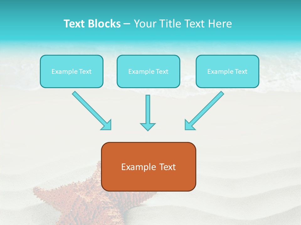 Turquoise Marine Outdoor PowerPoint Template