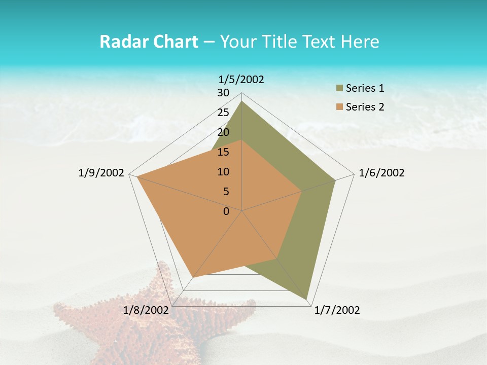 Turquoise Marine Outdoor PowerPoint Template