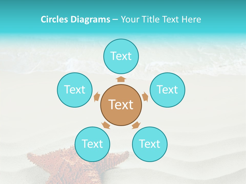 Turquoise Marine Outdoor PowerPoint Template