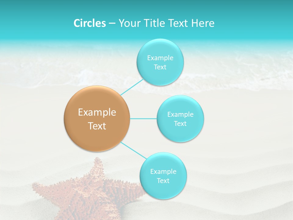 Turquoise Marine Outdoor PowerPoint Template