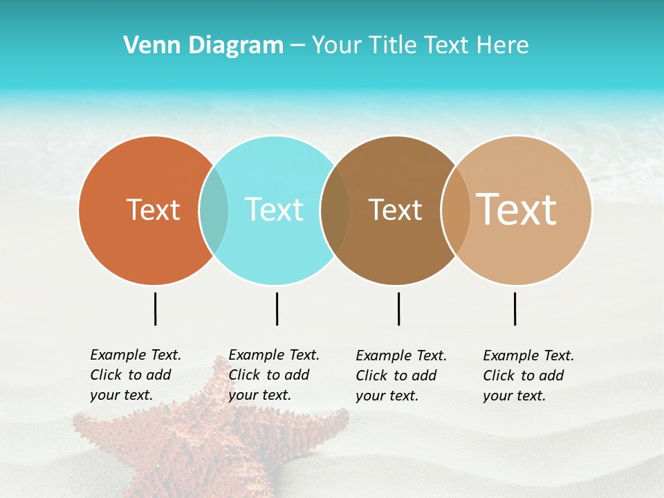 Turquoise Marine Outdoor PowerPoint Template