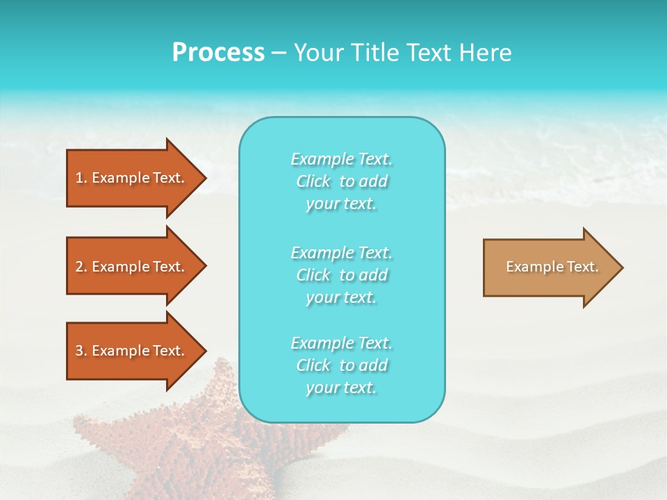 Turquoise Marine Outdoor PowerPoint Template