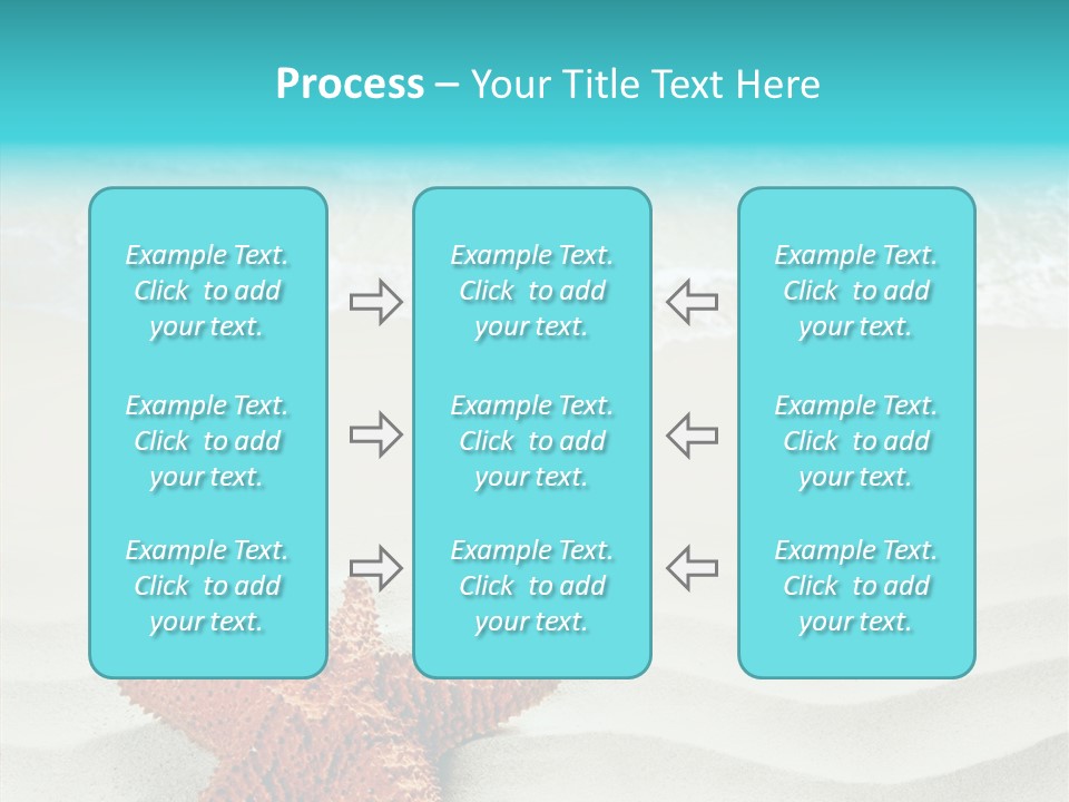 Turquoise Marine Outdoor PowerPoint Template