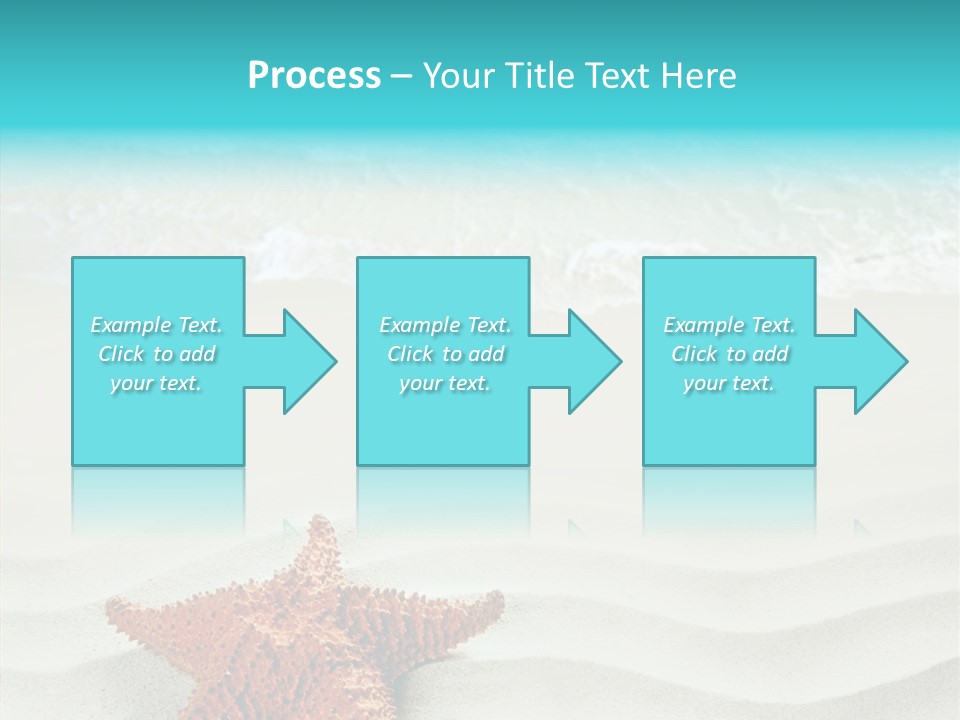 Turquoise Marine Outdoor PowerPoint Template