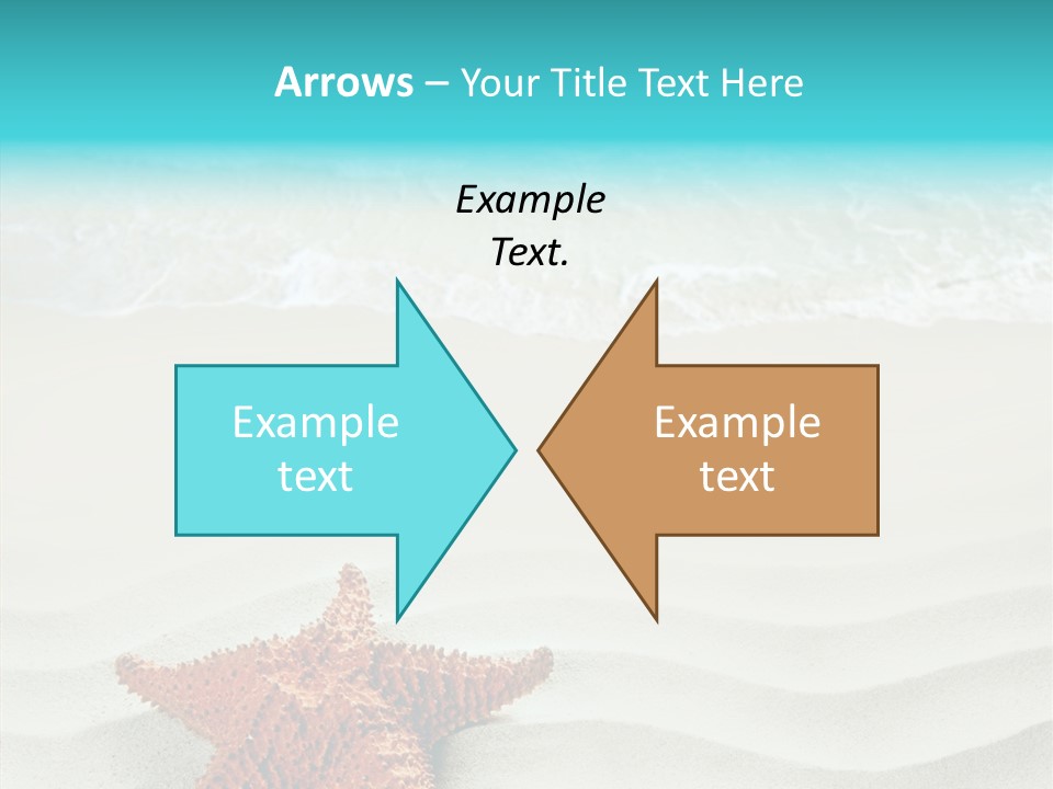 Turquoise Marine Outdoor PowerPoint Template