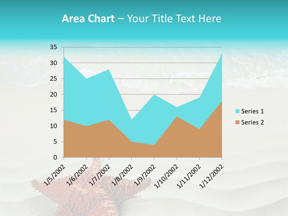 Turquoise Marine Outdoor PowerPoint Template