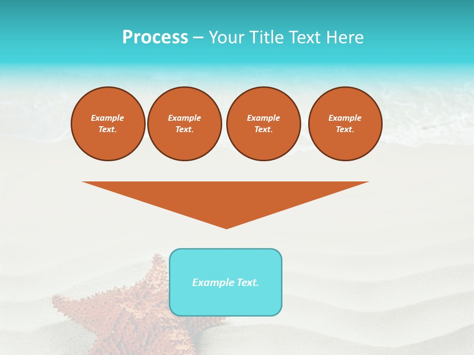 Turquoise Marine Outdoor PowerPoint Template
