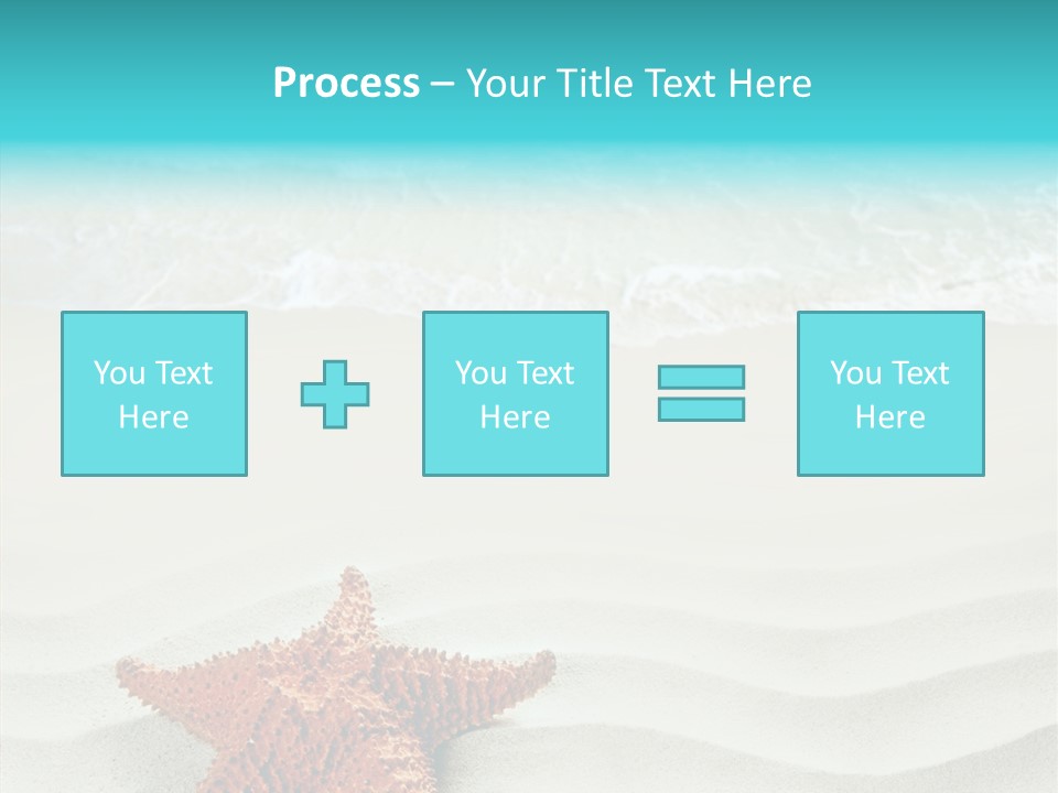 Turquoise Marine Outdoor PowerPoint Template