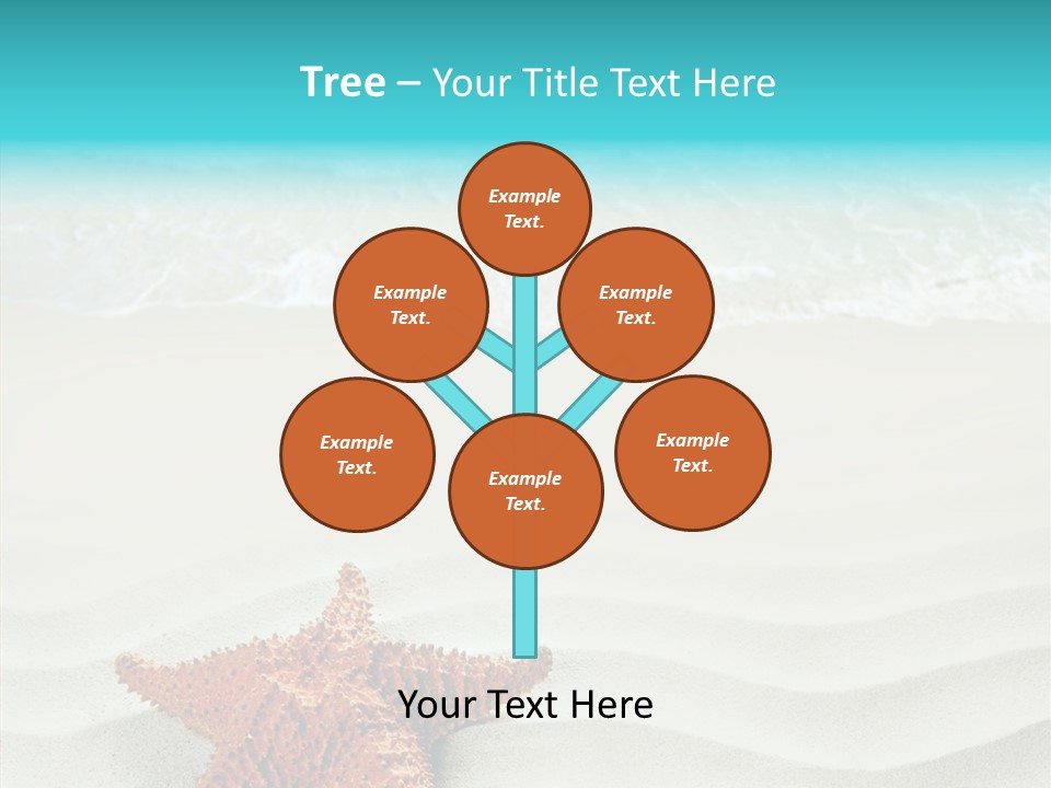 Turquoise Marine Outdoor PowerPoint Template