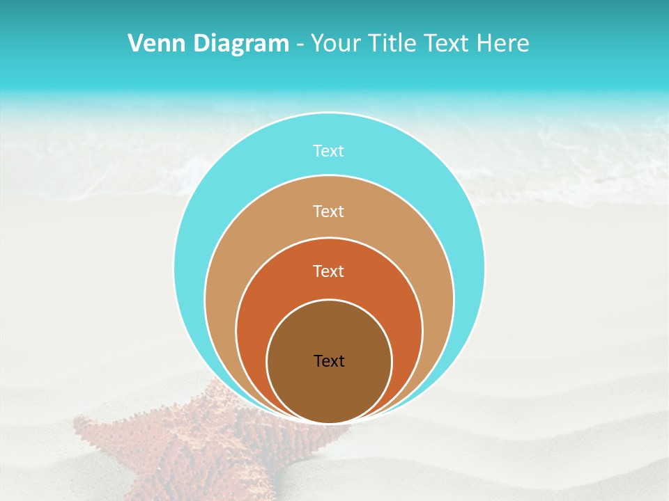 Turquoise Marine Outdoor PowerPoint Template