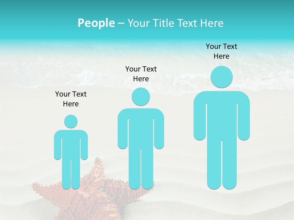 Turquoise Marine Outdoor PowerPoint Template