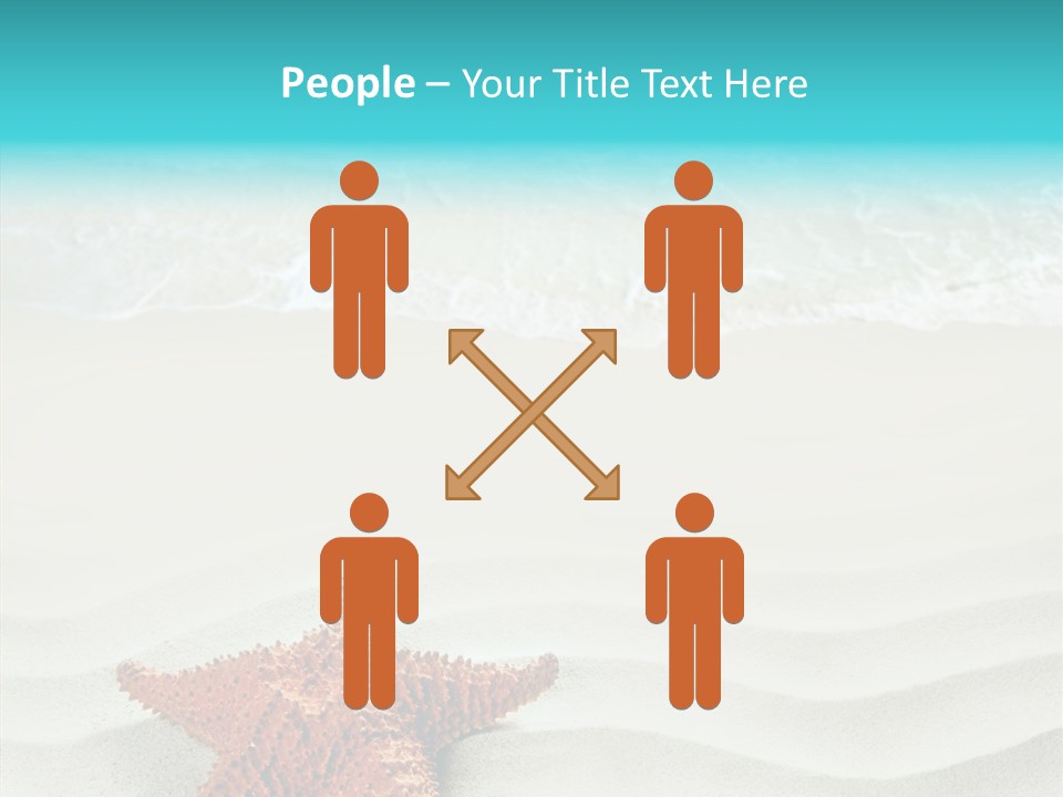 Turquoise Marine Outdoor PowerPoint Template