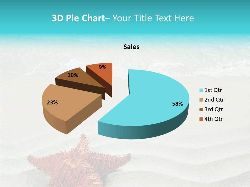 Turquoise Marine Outdoor PowerPoint Template