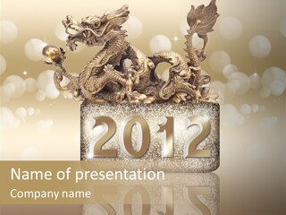 Merry Texture Event PowerPoint Template