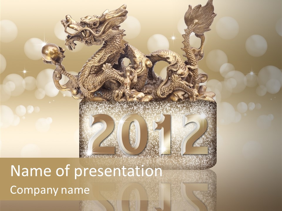 Merry Texture Event PowerPoint Template