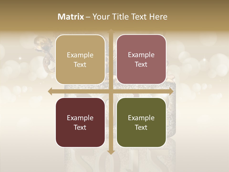 Merry Texture Event PowerPoint Template