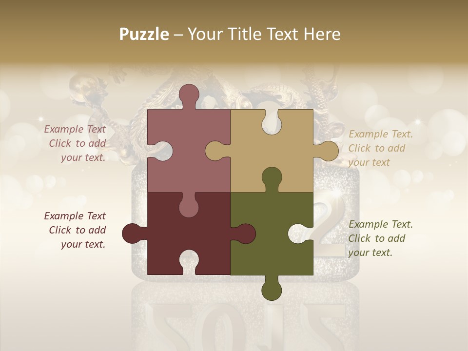 Merry Texture Event PowerPoint Template