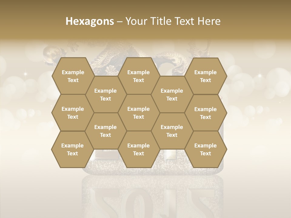 Merry Texture Event PowerPoint Template