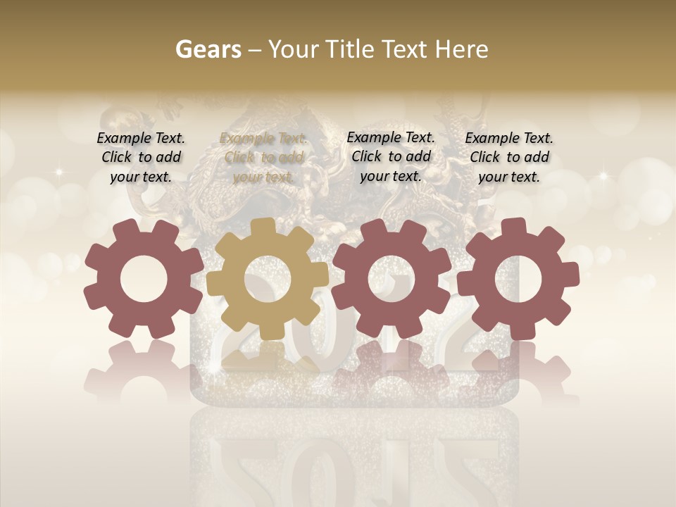 Merry Texture Event PowerPoint Template