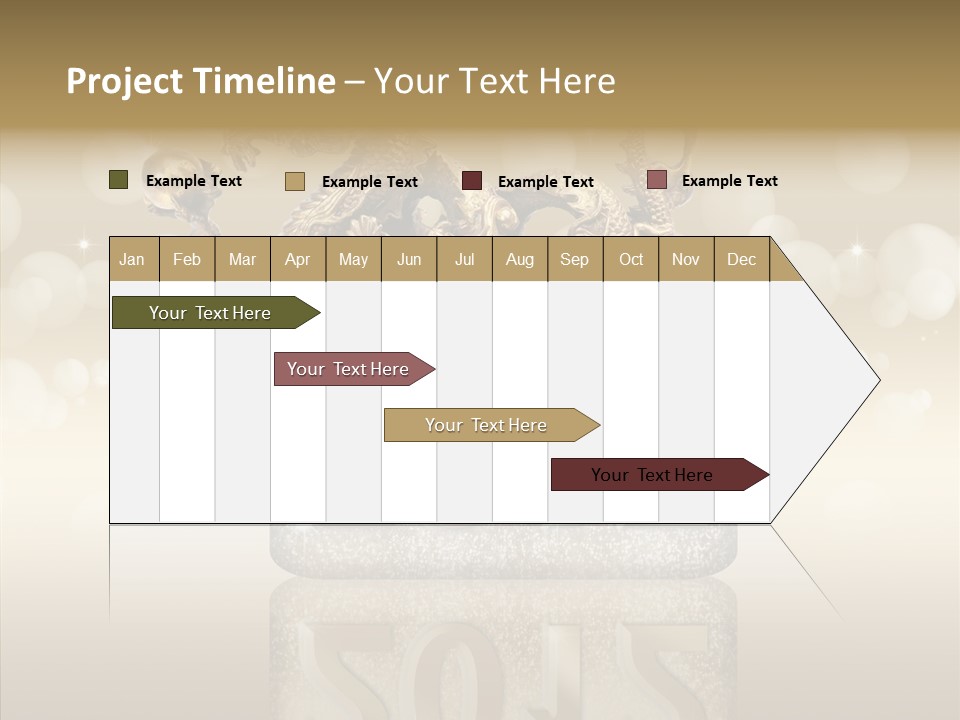 Merry Texture Event PowerPoint Template