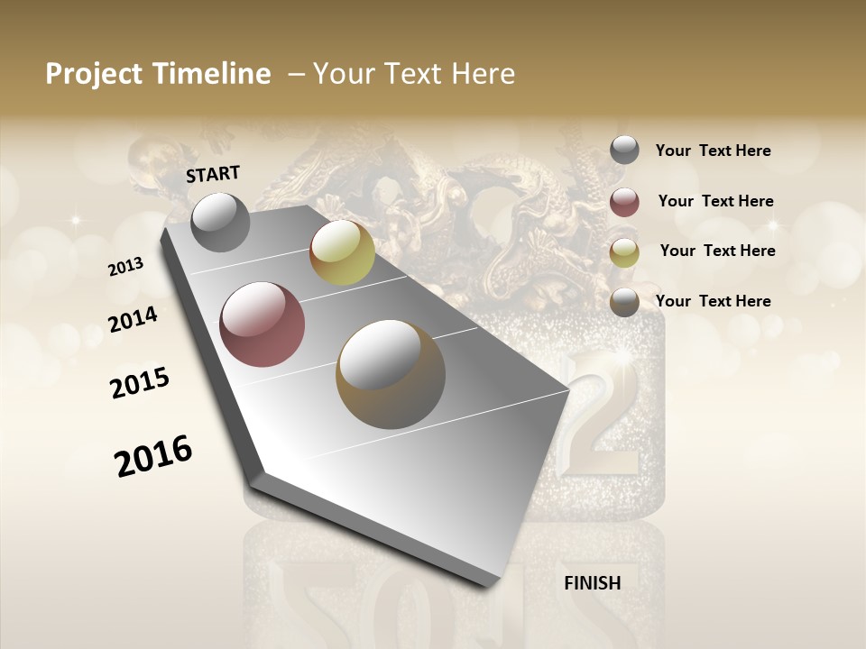 Merry Texture Event PowerPoint Template