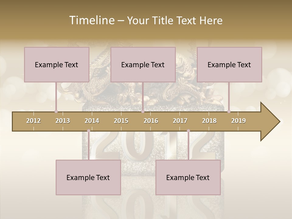 Merry Texture Event PowerPoint Template