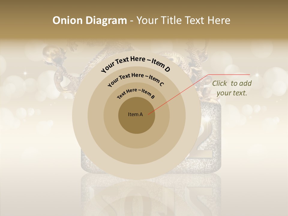 Merry Texture Event PowerPoint Template