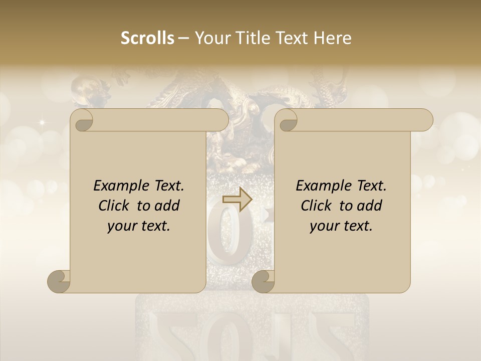 Merry Texture Event PowerPoint Template