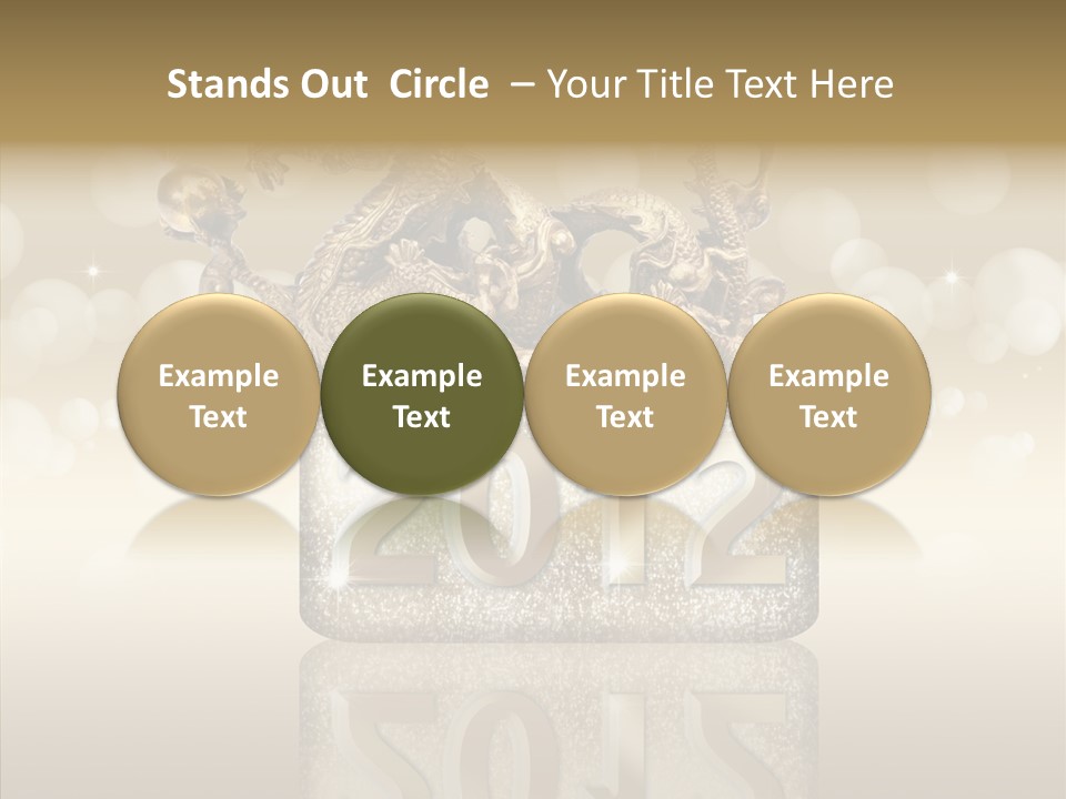 Merry Texture Event PowerPoint Template