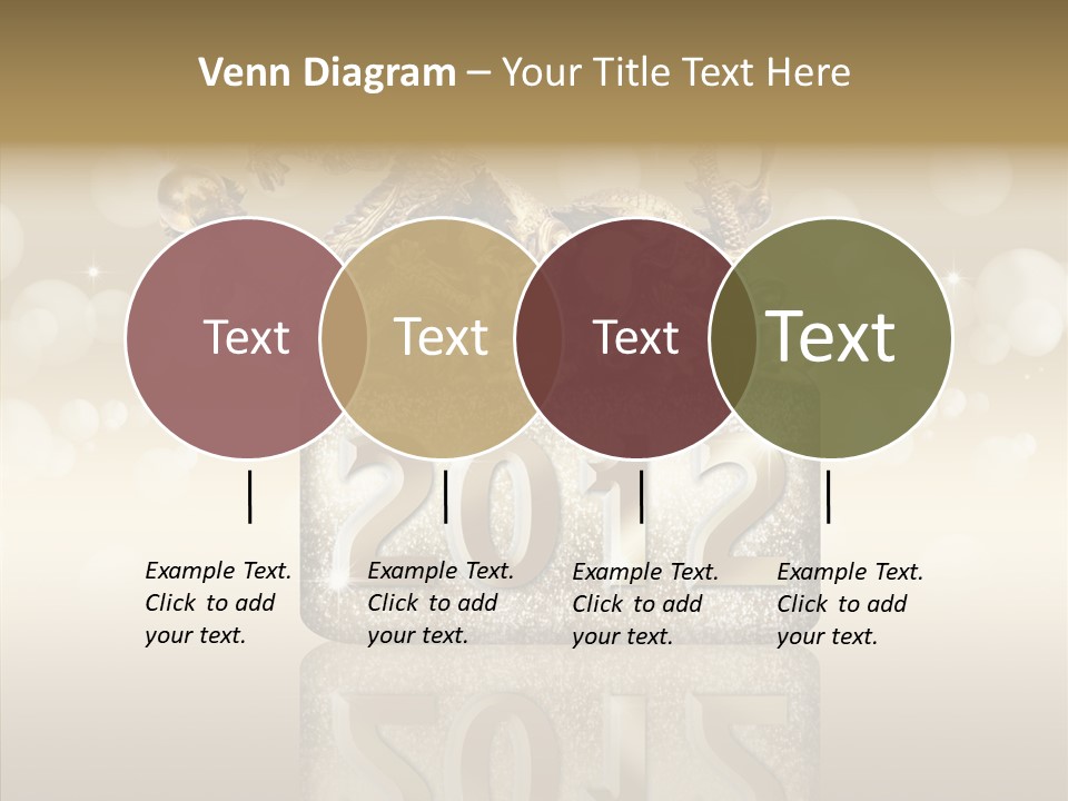 Merry Texture Event PowerPoint Template