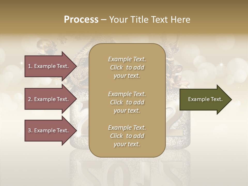 Merry Texture Event PowerPoint Template