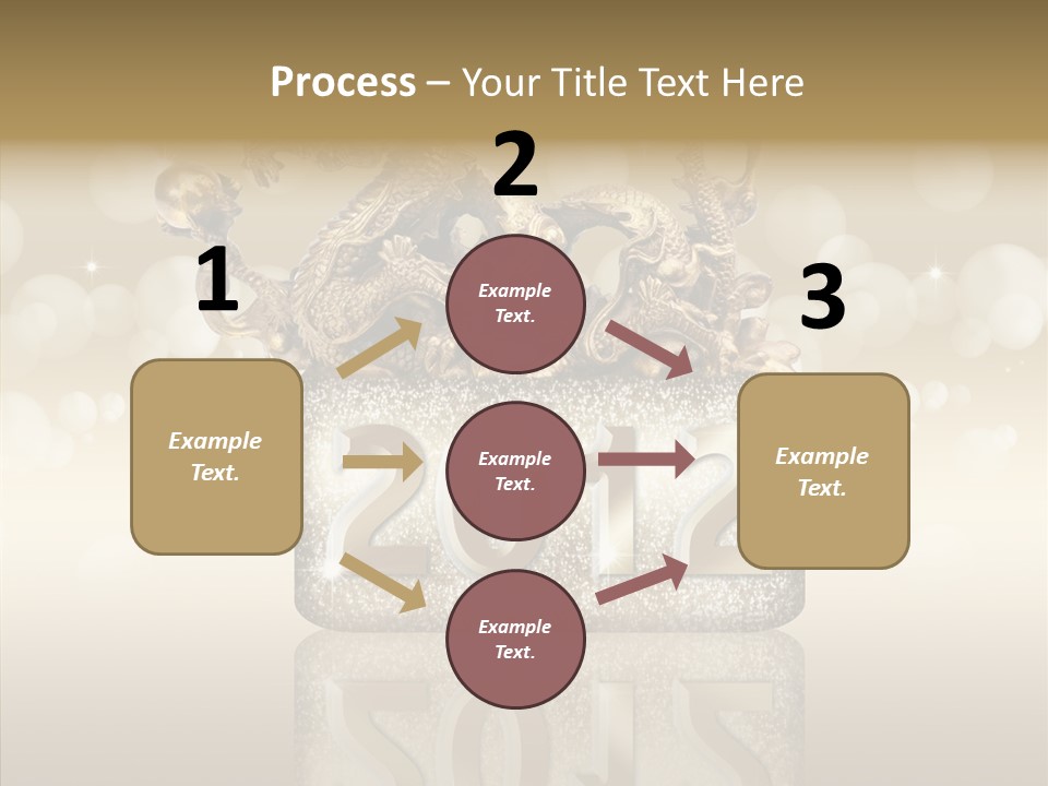 Merry Texture Event PowerPoint Template