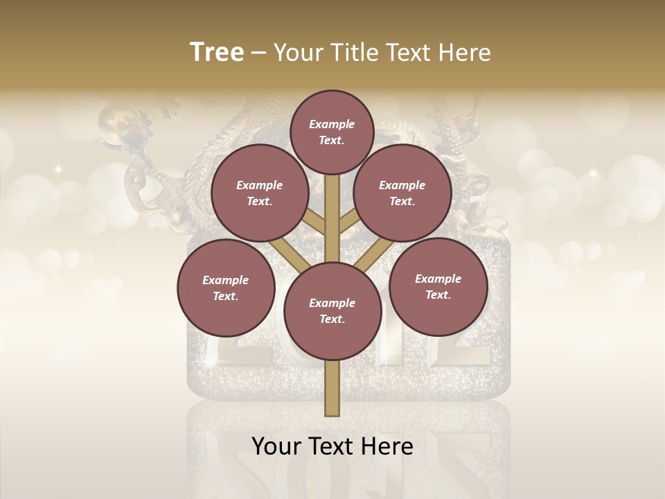 Merry Texture Event PowerPoint Template