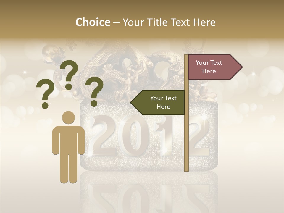 Merry Texture Event PowerPoint Template