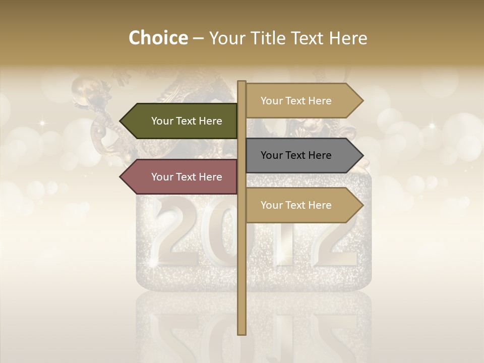 Merry Texture Event PowerPoint Template