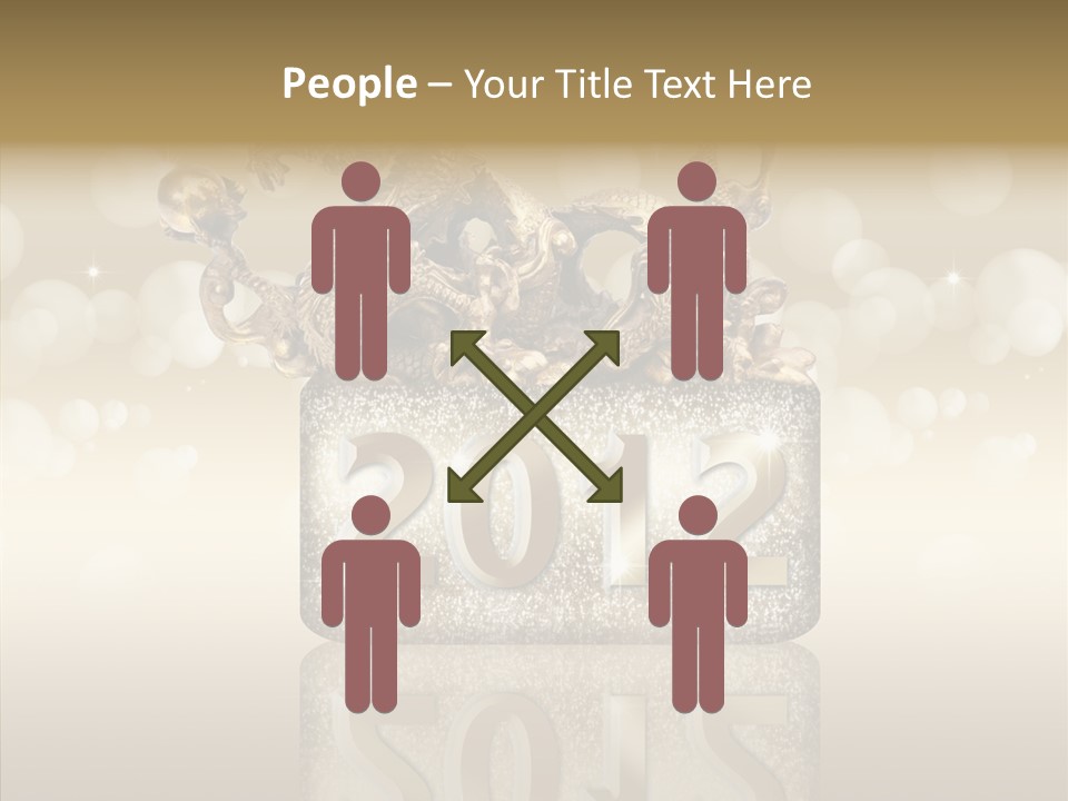 Merry Texture Event PowerPoint Template