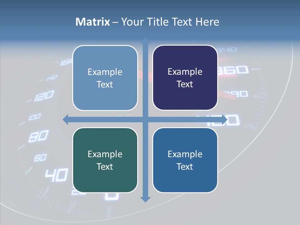 Dial Start Sport PowerPoint Template