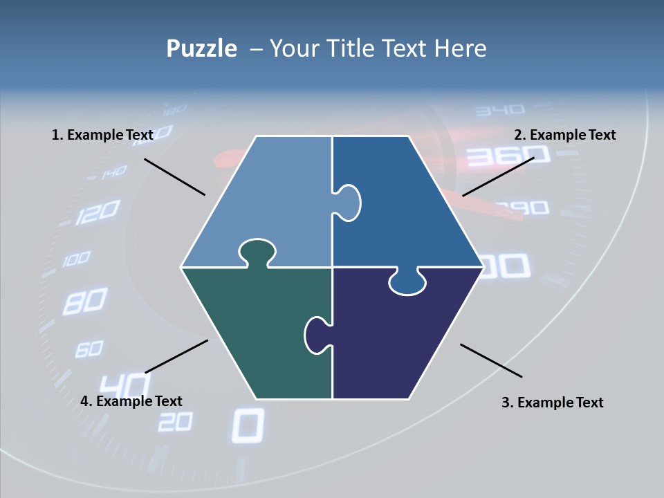Dial Start Sport PowerPoint Template