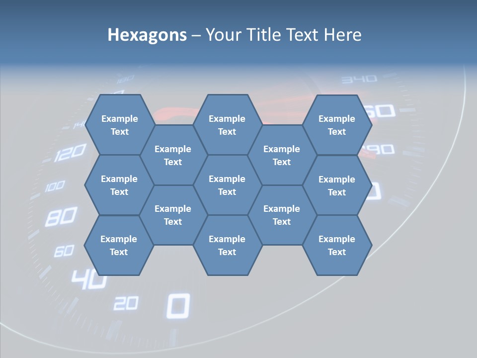 Dial Start Sport PowerPoint Template