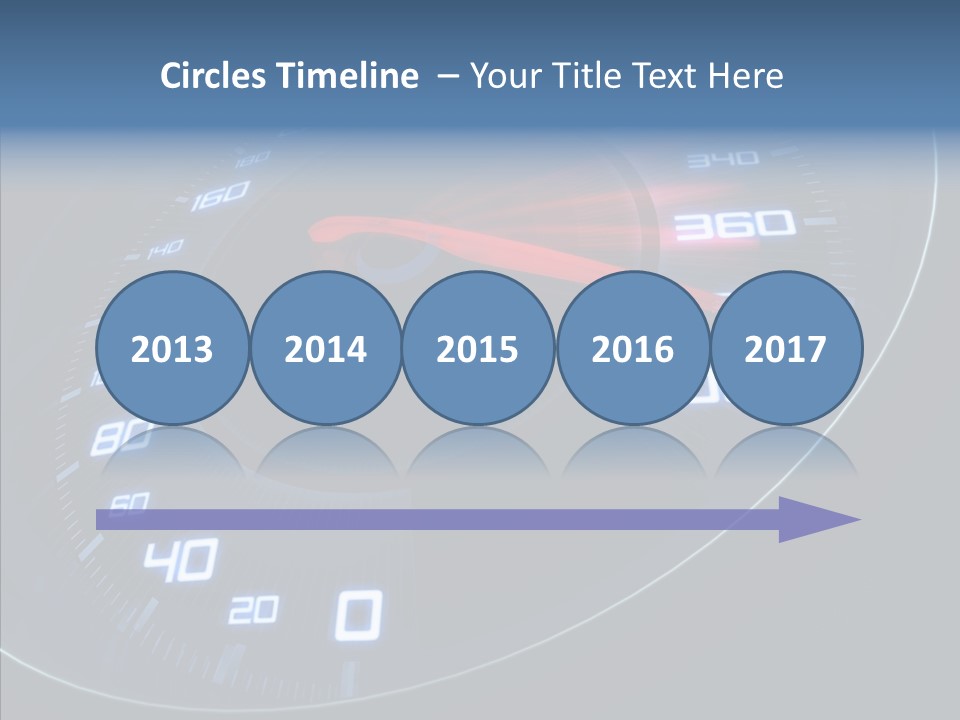 Dial Start Sport PowerPoint Template