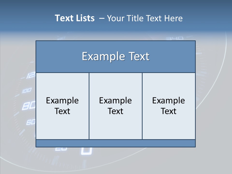 Dial Start Sport PowerPoint Template