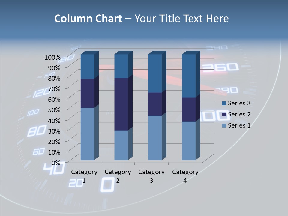 Dial Start Sport PowerPoint Template