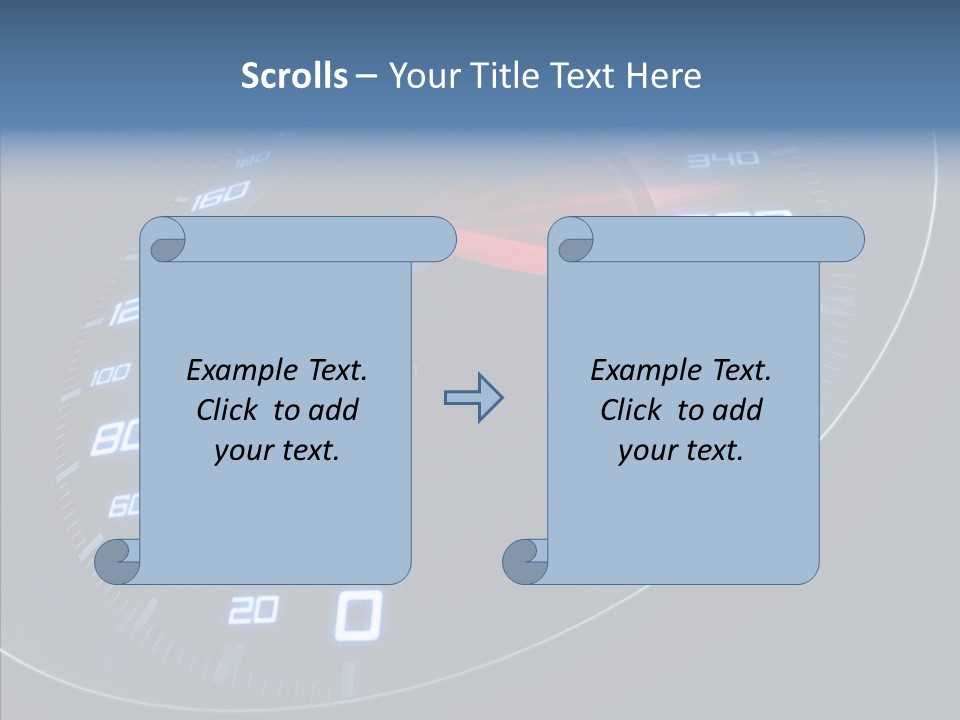 Dial Start Sport PowerPoint Template