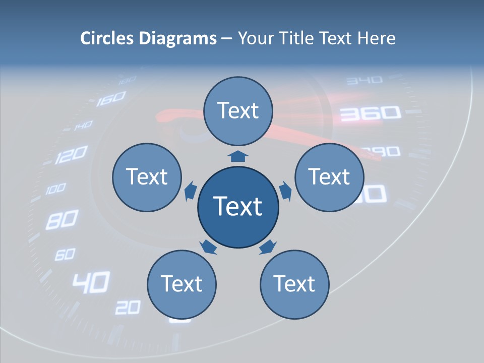 Dial Start Sport PowerPoint Template