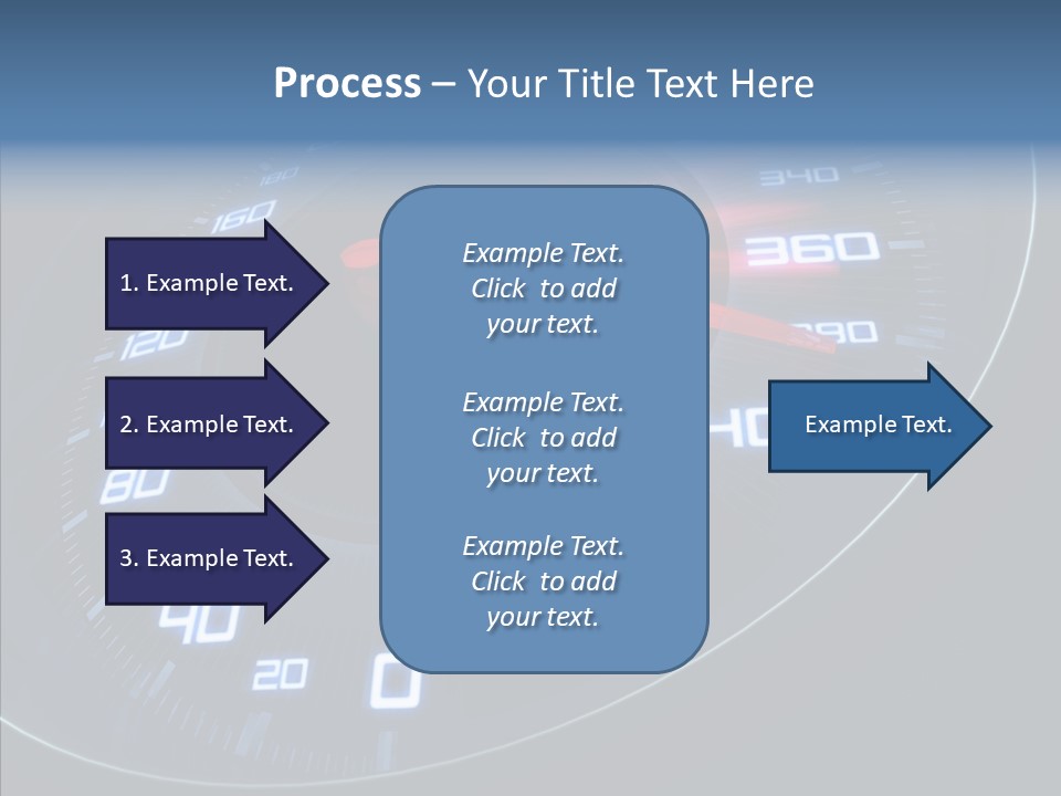 Dial Start Sport PowerPoint Template