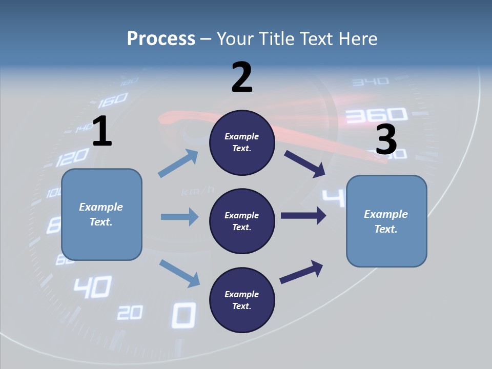 Dial Start Sport PowerPoint Template